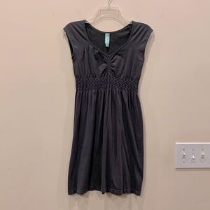 JJ Authentic Gray Capped Sleeve Casual Dress size XS/S
